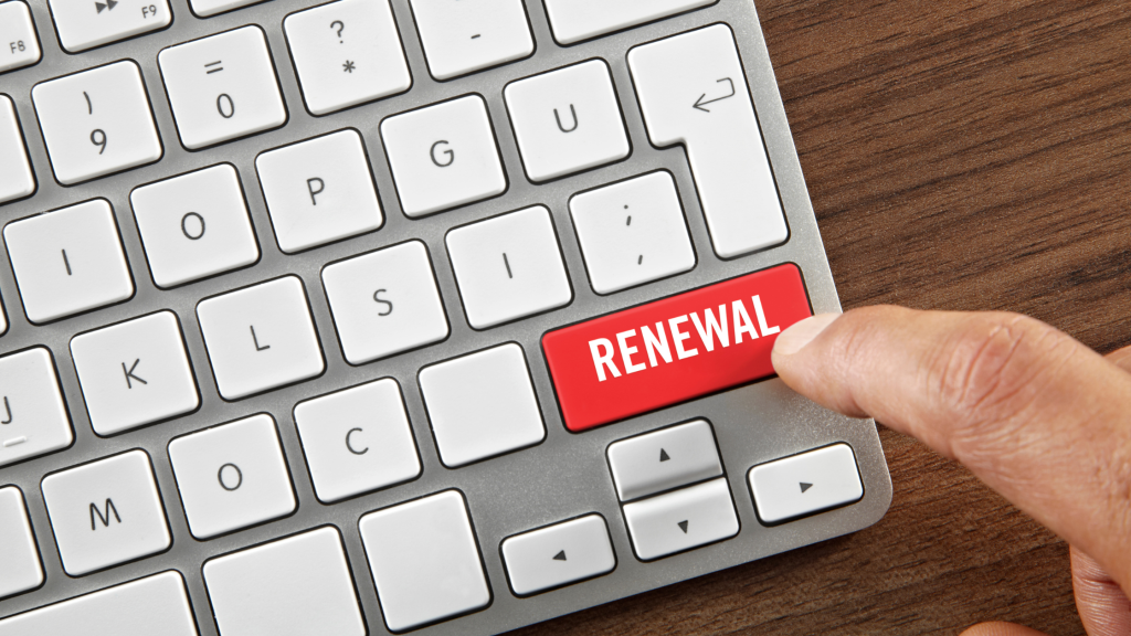 reinnoirea certificatului digital